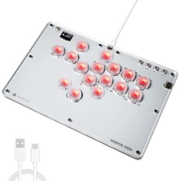 Imagem de Arcade Stick Sehawei 16 teclas com todos os botões para PC/PS