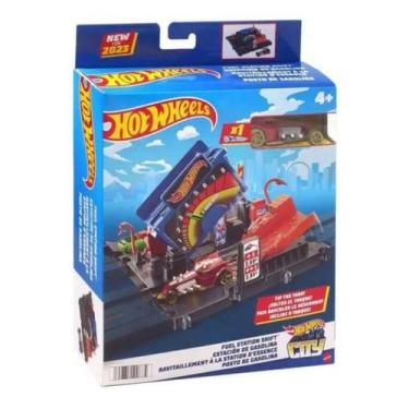 Imagem de Hot Wheels Pista Posto De Gasolina HKX45 - Mattel