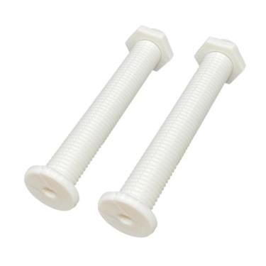 Imagem de Intulon Ilhós de parede divididos em V para Starlink, Ethernet (rede), HDMI, Co-Axial e outros cabos com flange, porca de travamento (V-23-7-152-WH-2P (branco, pacote com 2))