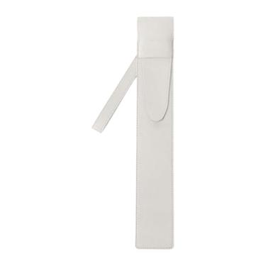 Imagem de Almencla Bolsa para armazenamento de baquetas, estojo de transporte, acessórios de percussão práticos, bolsa para baquetas para viagens, prática solo, Bege