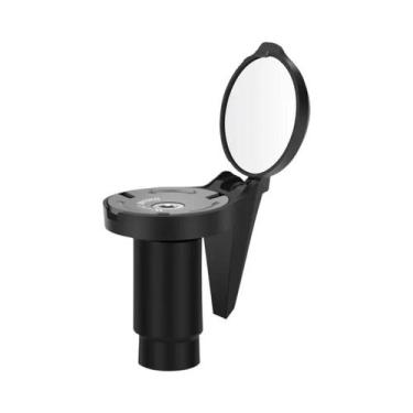 Imagem de Espelho Retrovisor Convexo Universal Ajustável Para Guidão De Biciclet