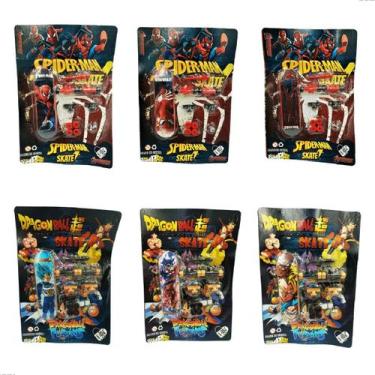 Imagem de Skate de dedo com rolamento fingerboard brinquedo infantil - SUPER99, 