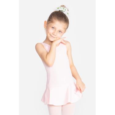 Imagem de Collant com Saia Infantil Só Dança 5824HB Lara
