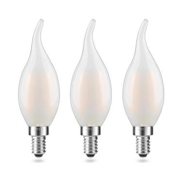 Imagem de Lâmpada LED de candelabro AIELIT Frosted E12 2W (equivalente a 25W)