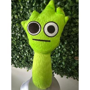 Imagem de Pelúcia Sprunki Incredibox /Jogo Roblox - Sem Marca, Verde