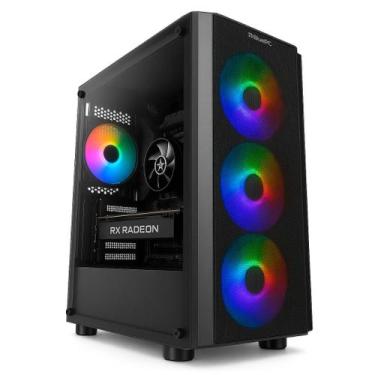 Imagem de PC Gamer BluePC FRAG, AMD Ryzen 5 7500F AM5, Radeon RX 6600 8GB, B650,