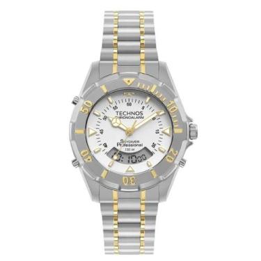 Imagem de Relógio Technos Skydiver WT2050AGN/1B Prata Masculino