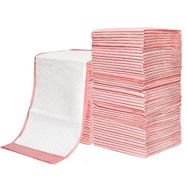 Imagem de Rocinha Almofadas descartáveis para troca de fraldas para bebês, almofadas impermeáveis e respiráveis, protetor de mesa para cama, forro para trocador de fraldas, 61 cm x 43 cm