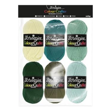 Imagem de Scheepjes Pacote de cores Color Crafter 6 x 50 g - The Veluwe