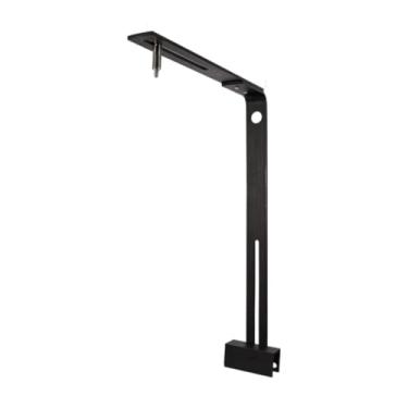 Imagem de MotiveTech Suporte ajustável para luz de aquário, suporte para lâmpada de aquário, para iluminação de plantas aquáticas para peixes, tanques marinhos, água, Preto