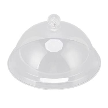 Imagem de Cobertura de Comida, Capa de Exibição de Comida Acrílica de Fino Acabamento para Casa (31cm)
