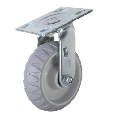 Imagem de Rodízio Industrial 6 Pol S/Freio Roda Termoplástica - 250Kg - Master R