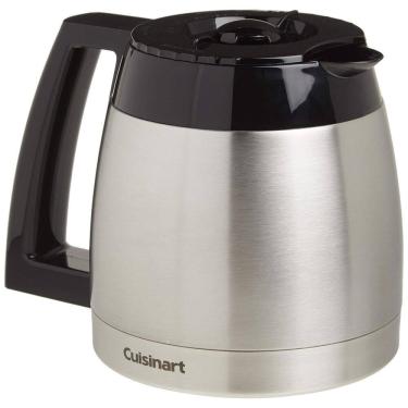 Imagem de Jarra, Copo para Cafeteira, capacidade de 2,8 mL ou 10 xícaras, CUISINART DGB 600RC, Preto