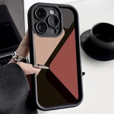 Imagem de MVVKKY Capa com padrão de treliça e listras de zebra para Samsung S24 (para Samsung S24/4)