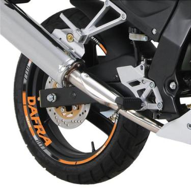 Imagem de Adesivo Friso Dafra Horizon 250 - Alta Durabilidade e Proteção - Cromo