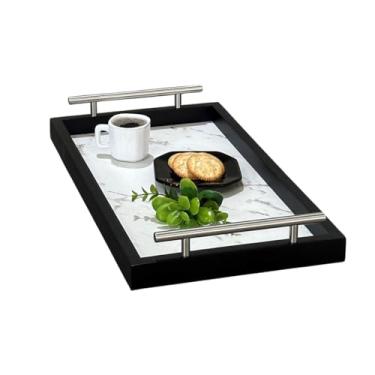 Imagem de Bandeja Gourmet Decorativa Cantinho do Café Sala Jantar Bar Escritório Recepção Xicaras