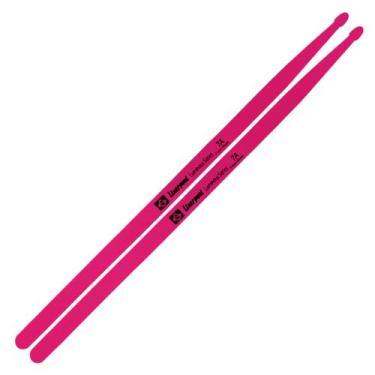 Imagem de Baqueta liverpool luminous series neon fluorescente 7a roxo