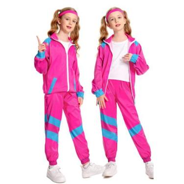 Imagem de Conjunto de 2 peças de agasalho Costume MASSWO 80s para crianças vinta