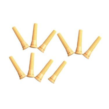 Imagem de Baoblaze 10x Dedos depenadores de frango Depenadores de frango Acessórios de substituição Depenador de pato de borracha, para patos de codorna, Anéis Roscados