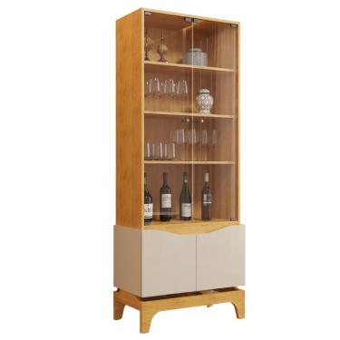 Imagem de Cristaleira 4P 182x74cm Joile DJ MOVEIS