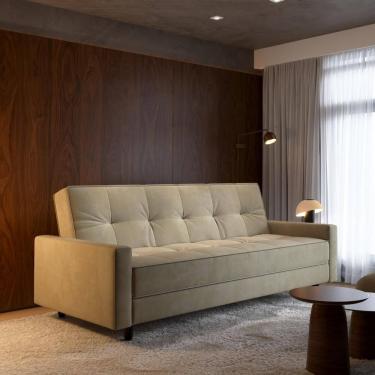 Imagem de Sofá-cama Nice  4 Lugares  Suede 204cm