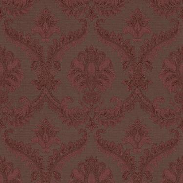 Imagem de Papel de Parede Tradizioni Damask Vinho 33338