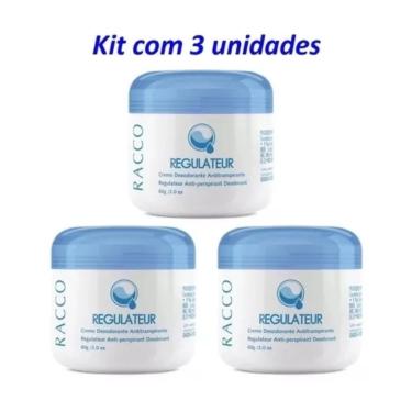 Imagem de Kit com 3 Unid de Creme Desodorante Regulateur Racco 60g