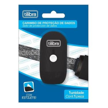 Imagem de Carimbo Roller de Proteção de Dados - Tilibra - Tendtudo