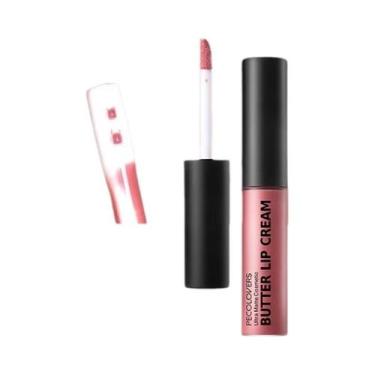 Imagem de Batom Líquido Nude Hidratante Não Pegajoso De Longa Duração Com Óleo E