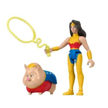 Imagem de Fisher-Price Brinquedo Pb & Wonder Woman - Hgl04 - Mattel - Mattel , C