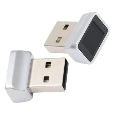 Imagem de Leitor Biométrico de Impressão Digital USB Compatível com Windows 10/11 Hello – Acesso Instantâneo, Alta Precisão, Criptografia Avançada e Design Compacto para Login Seguro em PCs, Notebooks