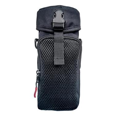 Imagem de Luzhengyang Porta-garrafa de água isolada portátil premium com alça de ombro, bolsa térmica de íons duplos para ciclismo, caminhadas, viagens, serve para garrafas de plástico inoxidável/de vidro,