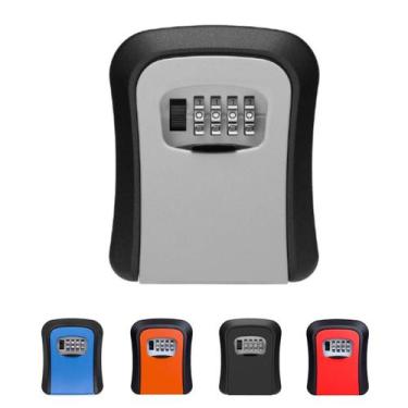 Imagem de Cadeado Airbnb Segredo Cofre Parede Guarda Chaves Casa Hotel Airbnb - 