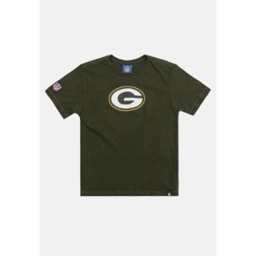 Imagem de Camiseta NFL Juvenil Green Bay Packers Logo Masculino-Masculino