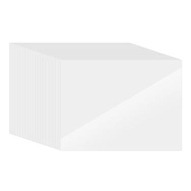 Imagem de PATIKIL Bolsas de laminação térmica de 22 x 30 cm, 50 peças, folhas laminadas de 7 mil, bolsa de laminação de cartão de arquivo para máquina de escritório necessária