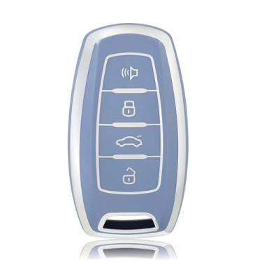Imagem de Capa para chave remota de carro TPU moderna para grande parede, Haval Hover, H1, H4, H6, H7, H9, F5, F7, H2S, GMW, Coupe protegido e sem chave