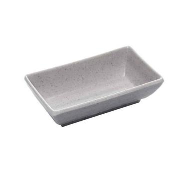 Imagem de Porta Shoyu Retangular Melamina Tóquio Granilite 90Ml Lyor