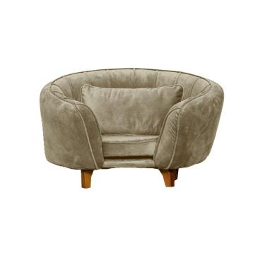 Imagem de Poltrona Cama Caminha Pet Baby Laddi Veludo Capuccino Dvinn Capuccino