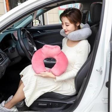 Imagem de Almofada De Apoio De PescoçO De AlgodãO Almofada De PescoçO Com Fecho(FEMININO)