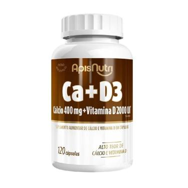 Imagem de Cálcio + Vitamina D3 - 450mg 120 Caps