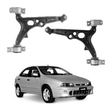 Imagem de Par Bandeja Balança Suspensão Diant Pivô Brava 2000 01 2002