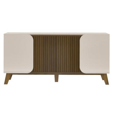 Imagem de Buffet 4 Portas Sala De Jantar 160 Cm 4505 Off White Pinho Arly Off White Pinho