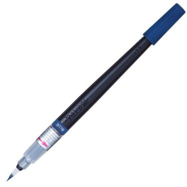 Imagem de Caneta Pincel Aqua Color Brush Azul - PENTEL