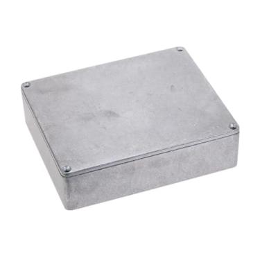 Imagem de OQVXFAUZA 1590XX 145 * 121 * 39,5 Caixas de contêiner inferior de alumínio para pedal para guitarra