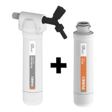 Imagem de Filtro Purificador Água Pet Planeta Água Pure9 Pet + Refil - Planeta A