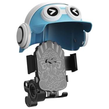 Imagem de Suporte para celular de bicicleta para -sol | Suporte de telefone para -sol com capacete | Acessórios eletrônicos de consumo para visualização GPS, videochamadas, navegação, entretenimento