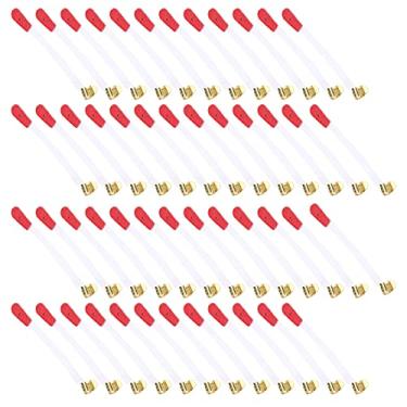 Imagem de Acouto 50 Unidades de Alça de Freio de Afinação de Corda de Escalada de Piano de Com Trava de Metal Segura - Ferramenta Essencial de Reparo de Afinação de Piano Som Preciso e Fácil Substituição de