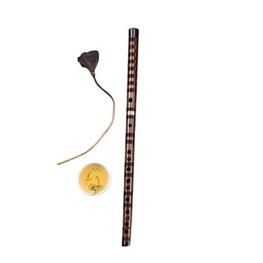 Imagem de Flauta de bambu de madeira Uma flauta inteira para iniciantes em G tune para praticar instrumentos de sopro profissionais