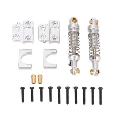 Imagem de Alomejor 2 PCs Alumínio de Alumínio Traseiro Traseiro RC Damper de Choque Compatível Com MN82, LC79, MN78 1/12 Carros RC para Melhor (SILVER)