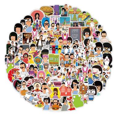Imagem de Adesivo Bobs Burgers Anime Vinyl Cartoon 50 unidades para impermeabilização